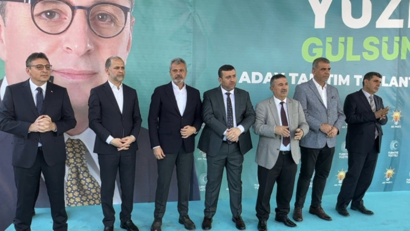 İSKENDERUN'DA AK PARTİ ADAYLARI TANITILDI