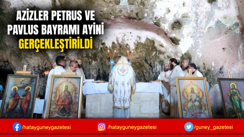 AZİZLER PETRUS VE PAVLUS BAYRAMI AYİNİ GERÇEKLEŞTİRİLDİ