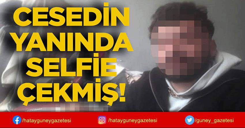 CESEDİN YANINDA SELFİ ÇEKMİŞ!