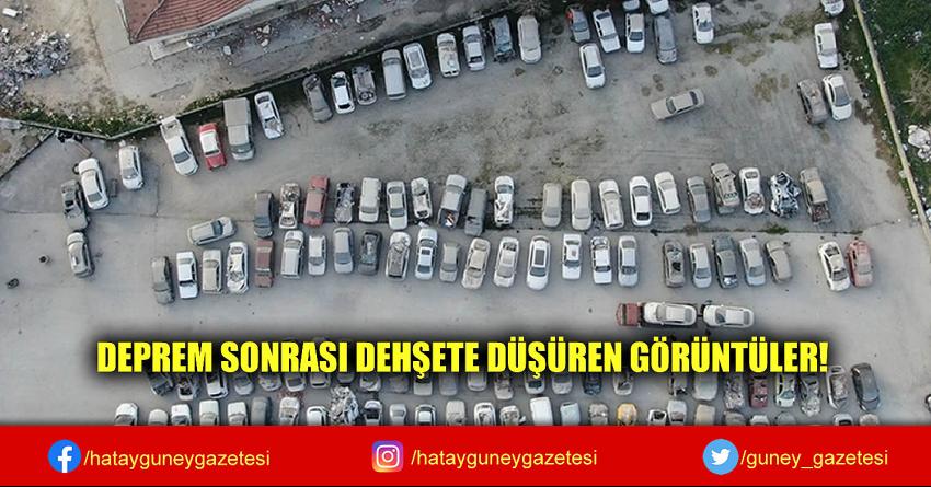 DEPREM SONRASI DEHŞETE DÜŞÜREN GÖRÜNTÜLER!