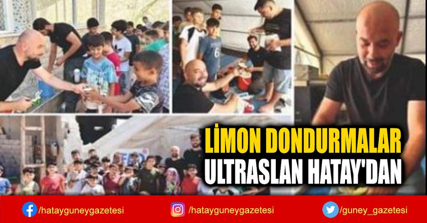 LİMON DONDURMALAR  ULTRASLAN HATAY'DAN