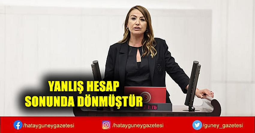 YANLIŞ HESAP SONUNDA DÖNMÜŞTÜR