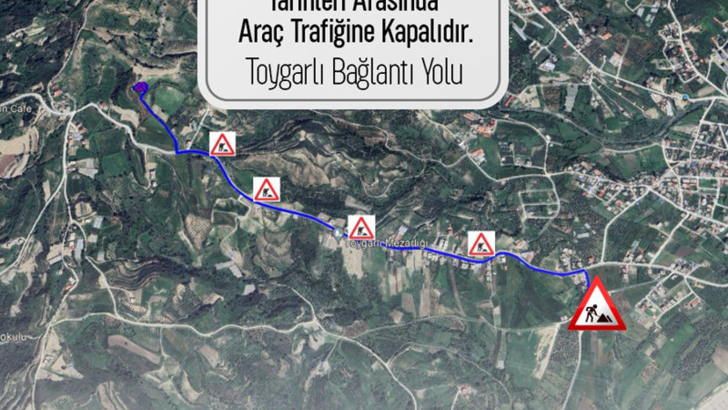 DEFNE'DE BAZI YOLLAR TRAFİĞE KAPANIYOR