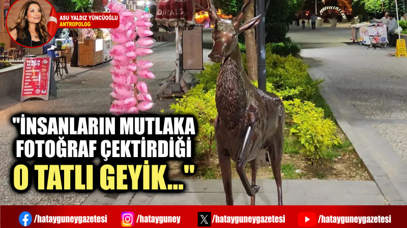 ''İNSANLARIN MUTLAKA FOTOĞRAF ÇEKTİRDİĞİ O TATLI GEYİK...''