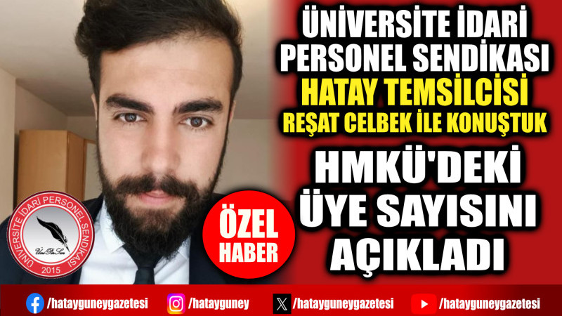 HMKÜ'DEKİ ÜYE SAYISINI AÇIKLADI